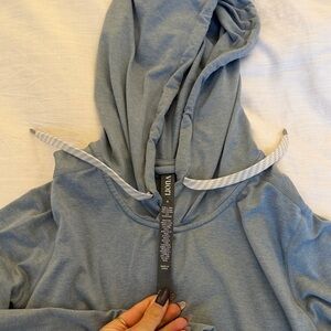 Vuori Light Slate Blue Hoodie Pullover